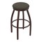 Holland Bar Stool Co 30" Swivel Bar Stool, Bronze Finish, Graph Chalice Seat 80230BZ019 - alternate 1
